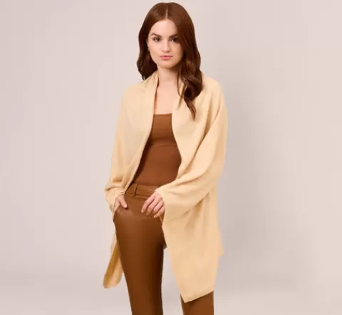 Adrianna Papell Classic S'Hug® With Tunnel Sleeves In CHAMPAGNE New