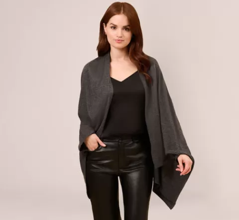Adrianna Papell Classic S'Hug® With Tunnel Sleeves In CHARCOAL Best