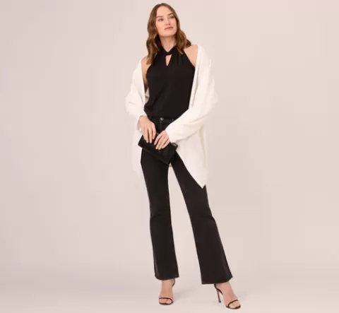 Adrianna Papell Classic S'Hug® With Tunnel Sleeves In IVORY New