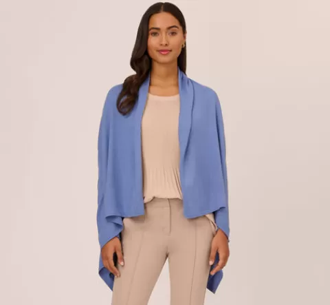Adrianna Papell Classic S'Hug® With Tunnel Sleeves In Porcelain Blue PORCELAINBLUE Flash Sale