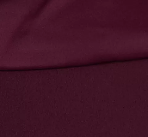 Adrianna Papell One-Shoulder Long Satin Crepe Mermaid Gown In Bordeaux Glow BORDEAUXGLOW New